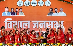 PTI : Narendra Modi celebrating Chhath