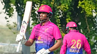 Afghanistan Vs UAE Toss Update, ICC T20 World Cup 2026: AFG Bowling First - Check Playing XIs
| Photo: X/EmiratesCricket : United Arab Emirates' Aryansh Sharma celebrates his half-century during the ICC Cricket World Cup League Two 2023-27 match against Nepal on October 30, 2025.