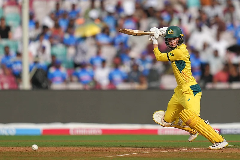 ICC Womens World Cup semifinal 2025 IND-W vs Aus-W_Phoebe Litchfield