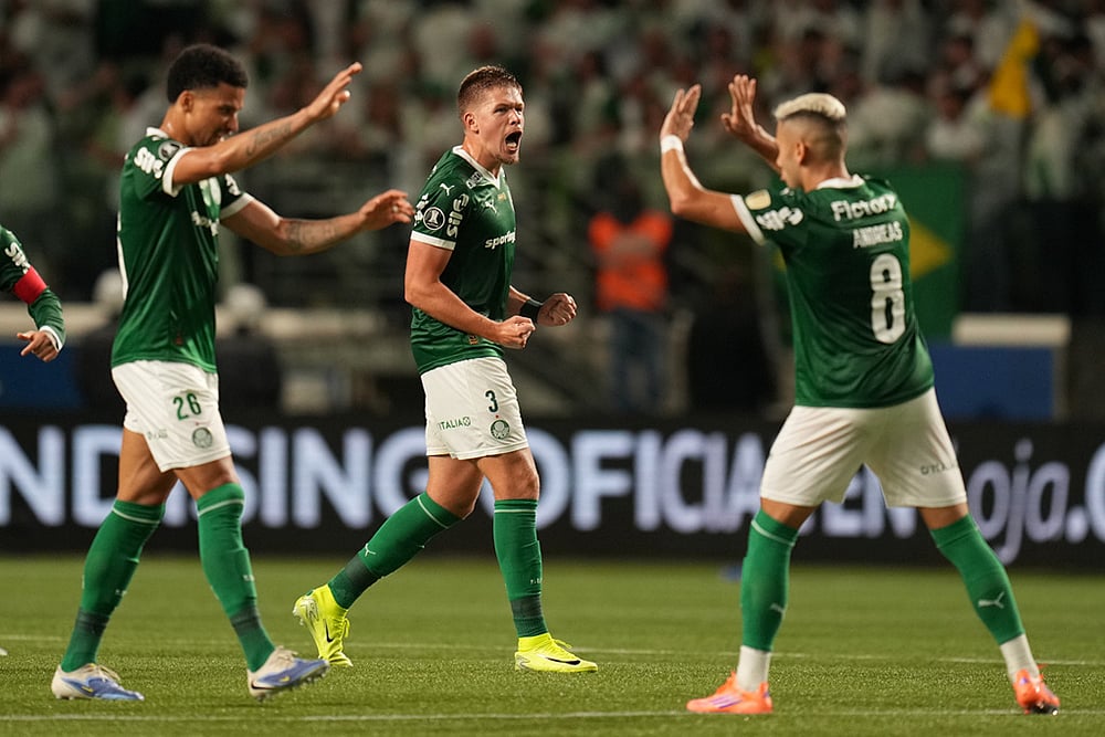 Brazil Ecuador Soccer Copa Libertadores Semi-Final Second Leg Palmeiras Vs LDU Quito_Bruno Fuchs