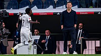 Real Madrid: Los Blancos Boss Xabi Alonso Puts End To Vinicius Jr Controversy Real Madrid's Vinicius Junior and Xabi Alonso