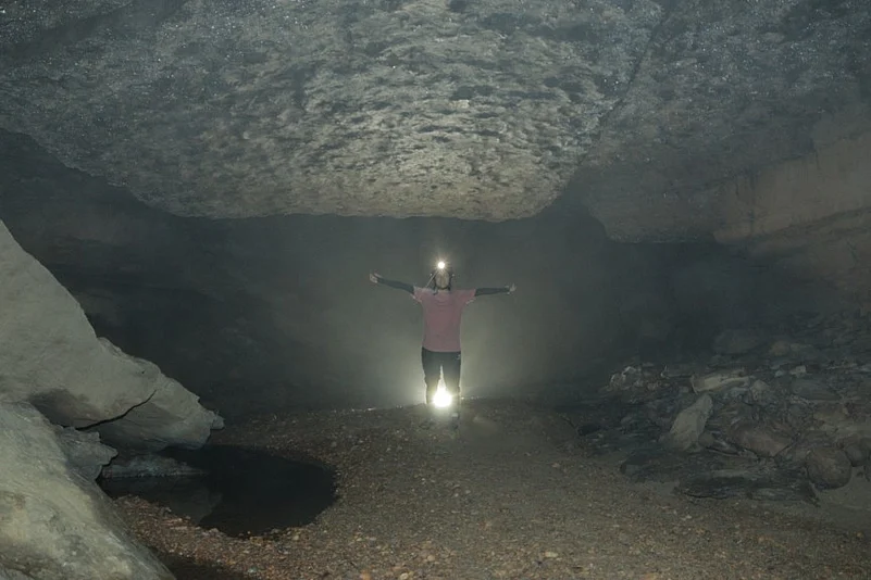 Still from The Cave Within Me