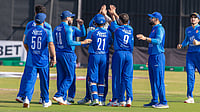 Zimbabwe Vs Afghanistan Live Score, 2nd T20I: AFG Eye Series-Sealing Win In Harare X/Afghanistan Cricket Board : Zimbabwe Vs Afghanistan Live Score, 2nd T20I: AFG celebrate a wicket in the first match in Harare.