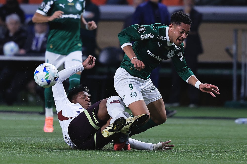 Brazil Ecuador Soccer Copa Libertadores Semi-Final Second Leg Palmeiras Vs LDU Quito_Vitor Roque