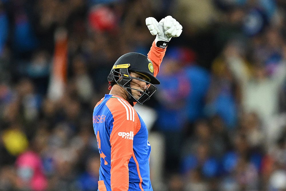 Indias tour of Australia: Ind vs Aus 2nd t20 Cricket photos_Abhishek Sharma