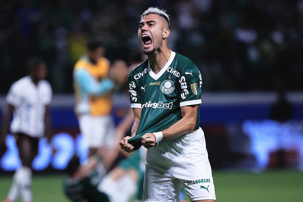 Brazil Ecuador Soccer Copa Libertadores Semi-Final Second Leg Palmeiras Vs LDU Quito_Andreas Pereira