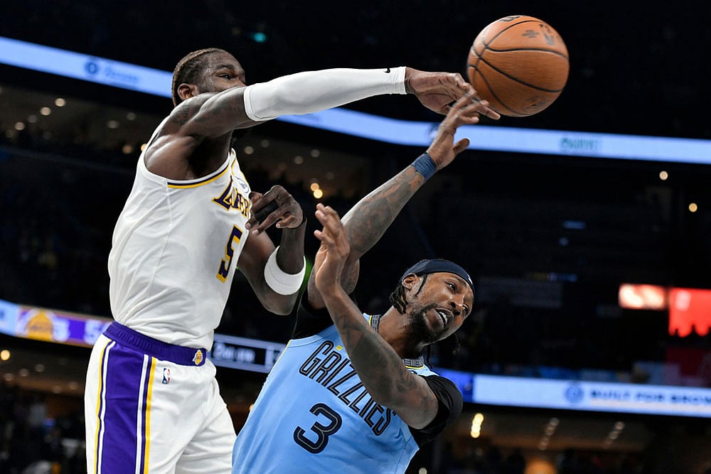 NBA Basketball: Los Angeles Lakers vs Memphis Grizzlies