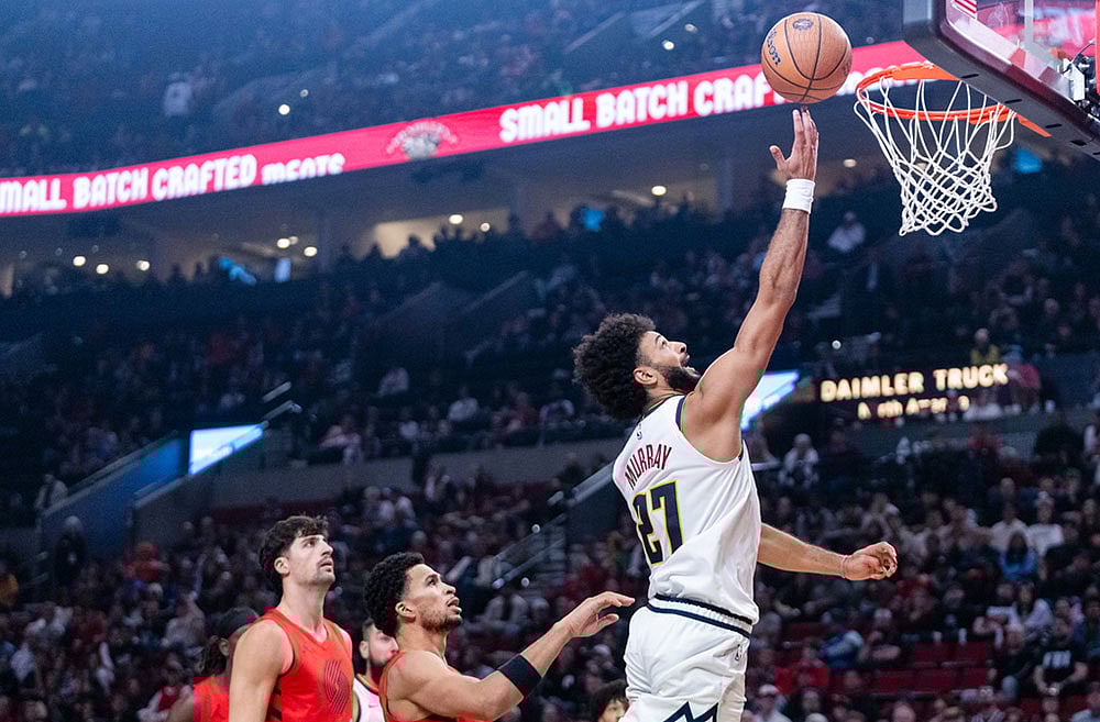 NBA Basketball: Portland Trail Blazers vs Denver Nuggets