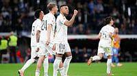 Real Madrid 4-0 Valencia, La Liga: Mbappe, Bellingham Score As Los Blancos Go Eight Points Clear At Top Kylian Mbappe celebrates after scoring against Valencia in La Liga 2025-26.