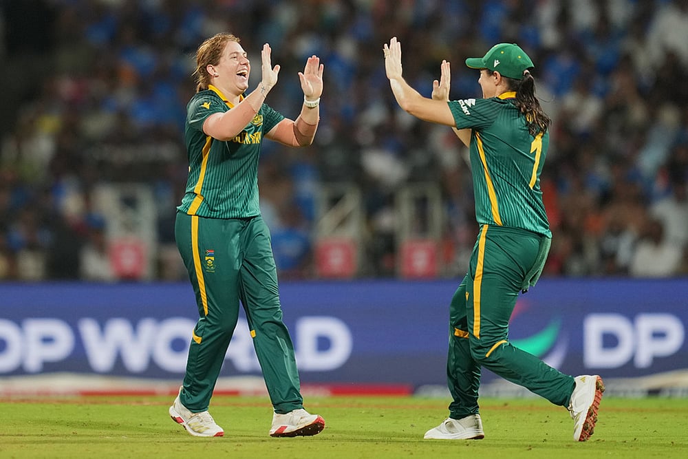 ICC Women’s World Cup 2025 final IND-w vs SA-W ODI Cricket_Nadine de Klerk