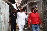 |Photo: Ranjan Rahi : Anant Kumar Singh, also known as Chhote Sarkar, is an Indian politician and a former MLA from the Mokama assembly constituency of Bihar.