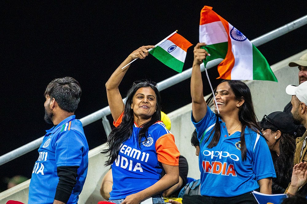Indias tour of Australia IND vs AUS 3rd T20 cricket photos_Indian supporters