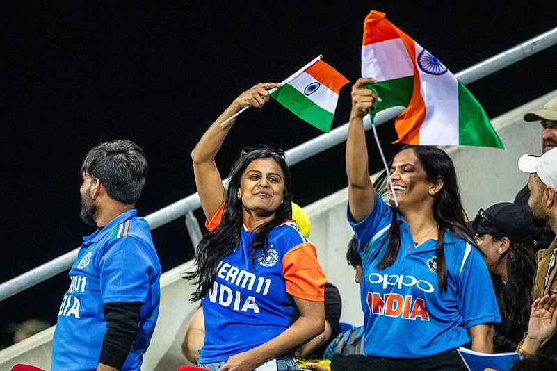 Indias tour of Australia IND vs AUS 3rd T20 cricket photos_Indian supporters