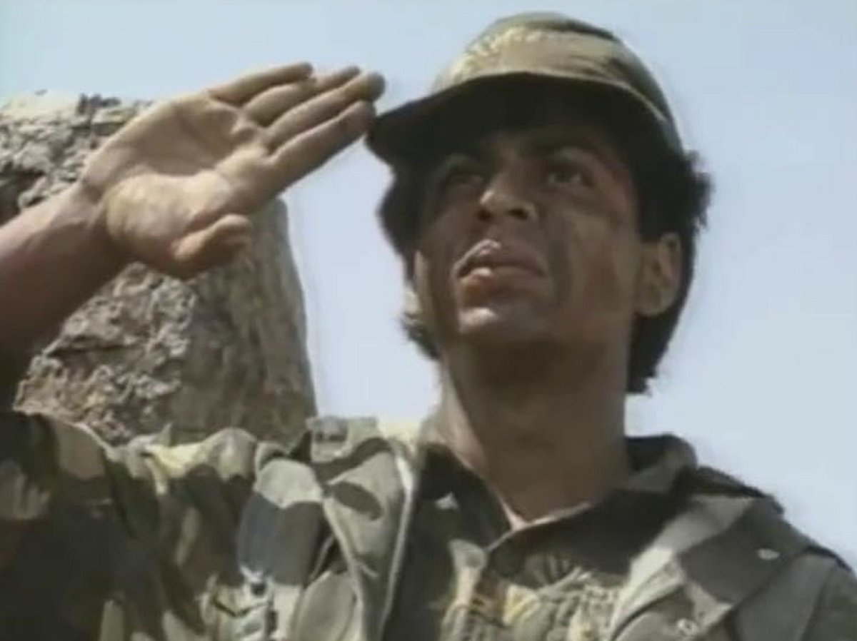 Shah Rukh Khan in Fauji