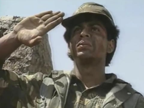 Shah Rukh Khan in Fauji