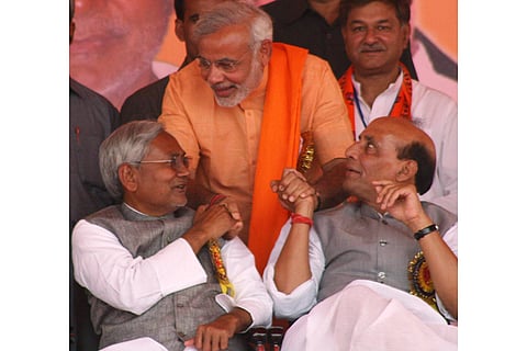 Nitish becomes CM with BJP’s support, ending Lalu-Rabri rule