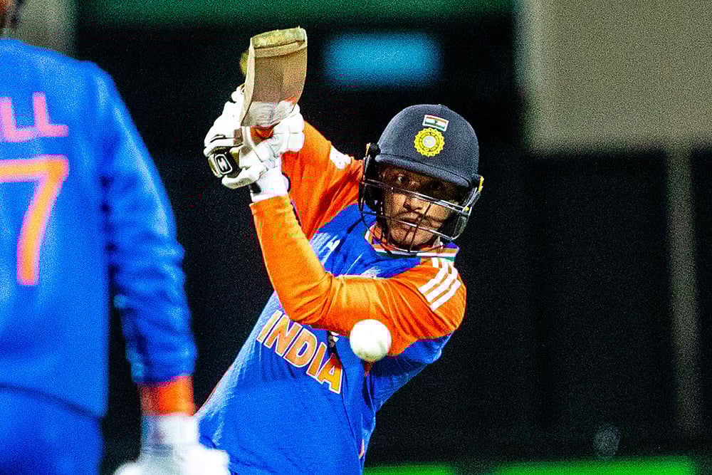 Indias tour of Australia IND vs AUS 3rd T20 cricket photos_Abishek Sharma 