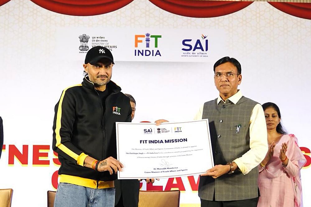 National Fitness & Wellness Conclave 2025: Mansukh Mandaviya, Harbhajan Singh