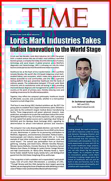 Sachidanand Upadhyay Joins Global Business Elite With Second Appearance In Time Magazine