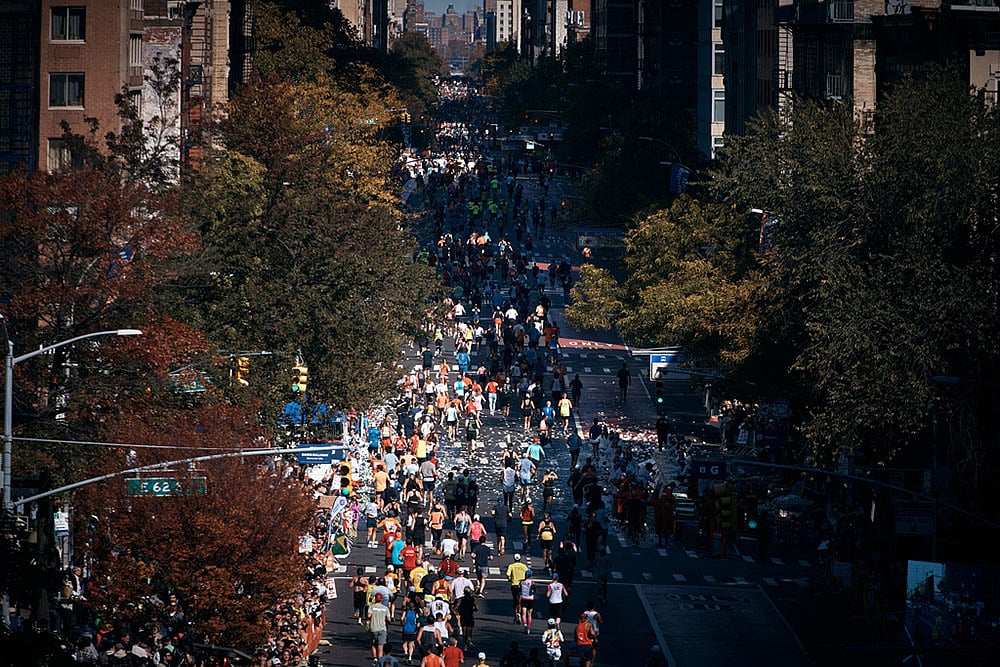 Top photos of the 2025 New York City Marathon_ First Avenue