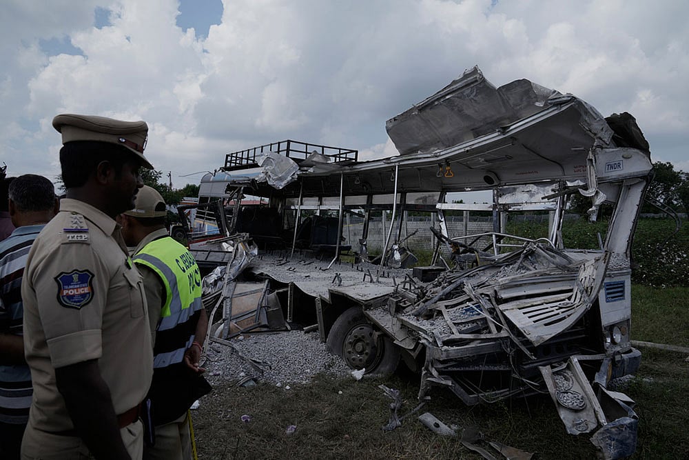 Telangana Bus Accident