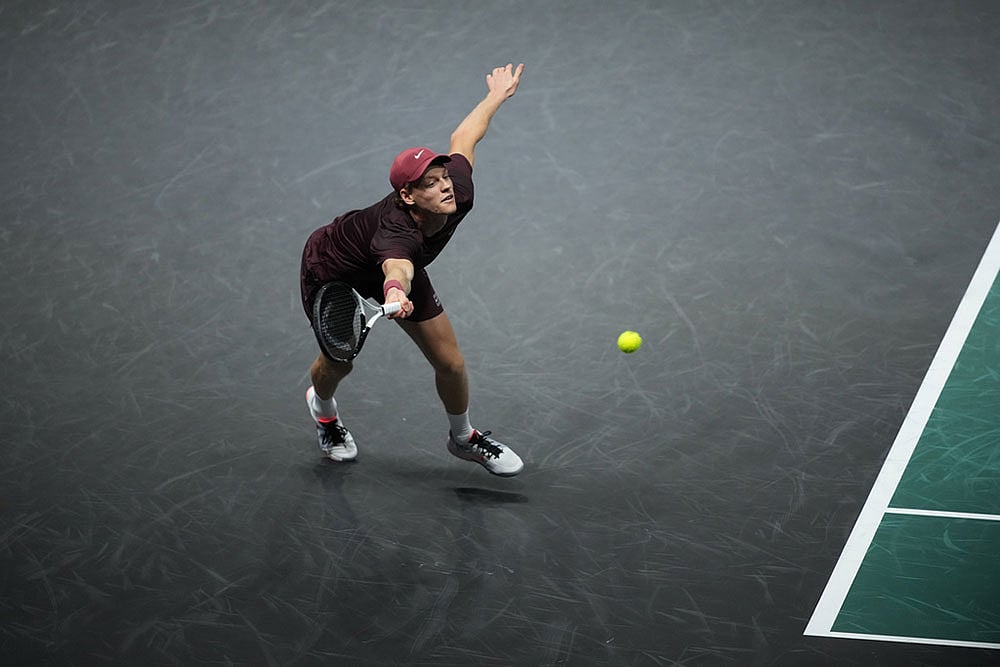France Tennis Paris Masters Jannik Sinner