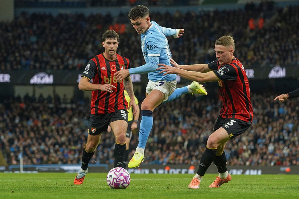 English Premier League 2025-26: Manchester City vs Bournemouth