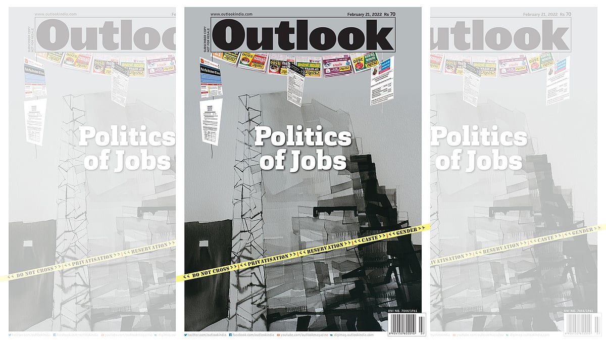 Outlook’s February 21, 2022 issue The Politics of Jobs - File photo