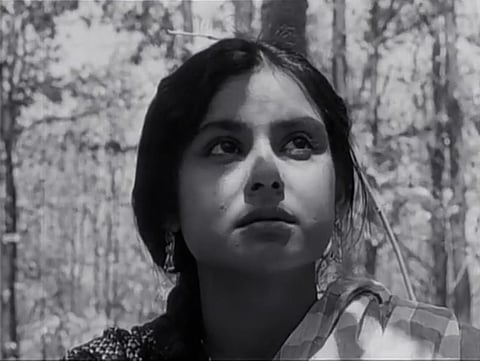 Madhabi Mukherjee as Sita in Subarnarekha