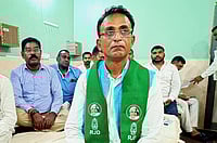 How Gangster Ashok Mahto and Wife Anita Kumari Became Players in Bihar Elections Suresh Pandey/Outlook : Ashok Mahto in Munger, Bihar