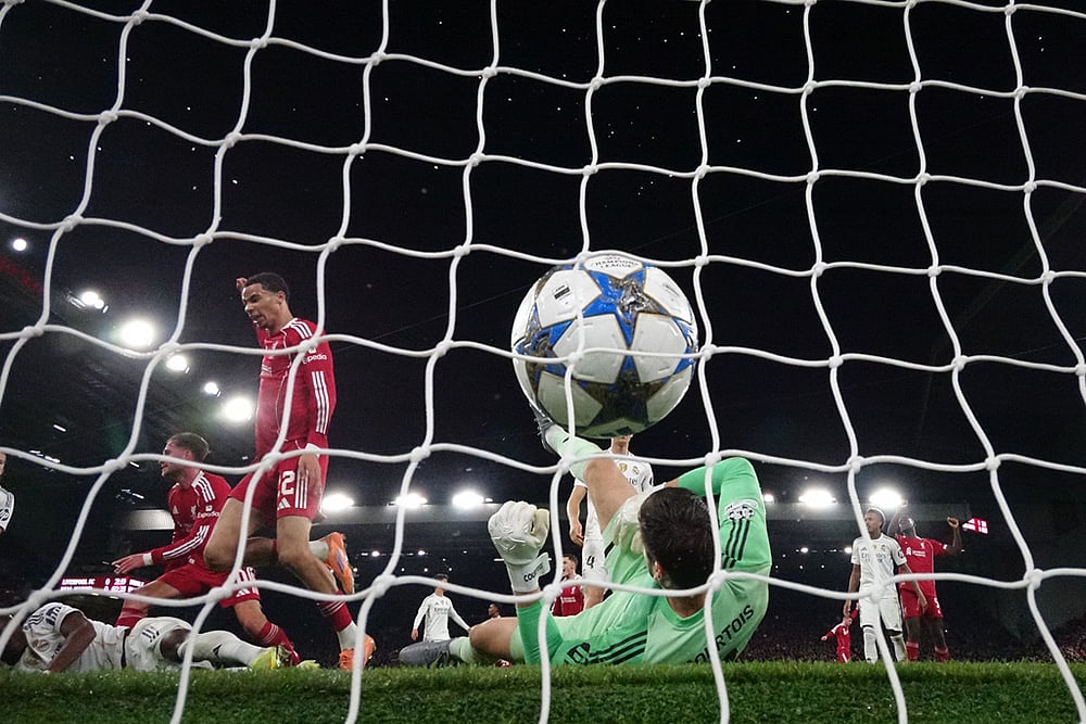 UEFA champions League 2025-26 soccer Liverpool vs Real Madrid_Alexis Mac Allister