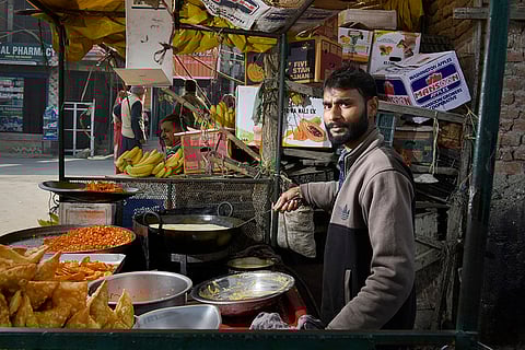 Fhakrudin (41) has been running his stall in central Kashmir for more than 18 years