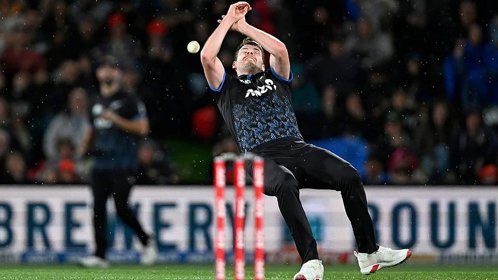 New Zealand Vs West Indies Toss Update, 5th T20I: NZ To Bowl First - Check Playing XIs - | Photo: Andrew Cornaga/Photosport via AP
