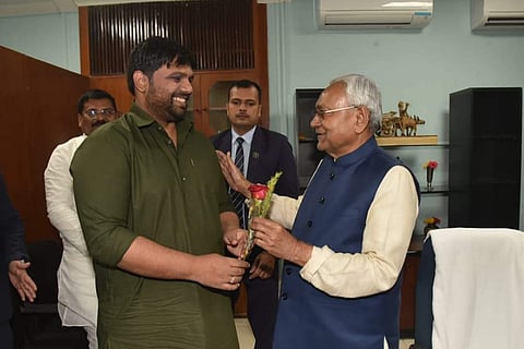 Chetan Anand, son of former MP and don turned politican Anand Mohan Singh, is contesting from Nabinagar on JD(U) ticket