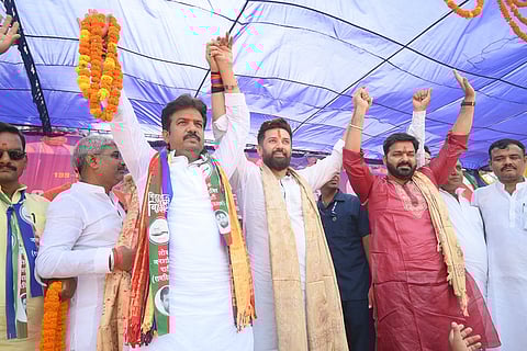 Hulas Pandey from Brahmpur (Buxar), candidate for Lok Janshakti Party (Ram Vilas) is also a close associate of party president Chirag Paswan.