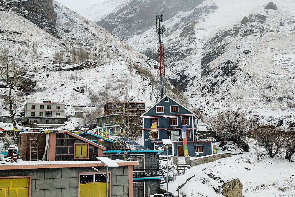 Weather: Snow in Lahaul and Spiti
