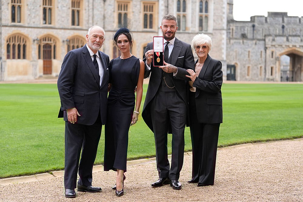 Sir David Beckham Receives Knighthood From King Charles III_4