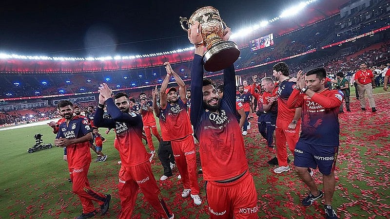 Royal Challengers Bengaluru were crowned Indian Premier League champions for the first time in 2025. - AP