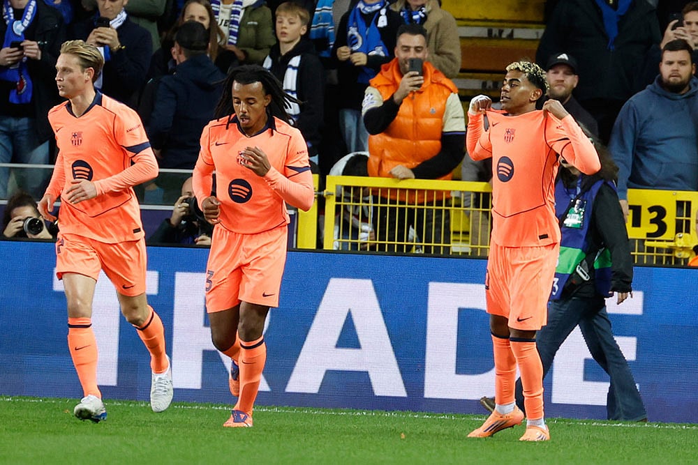 Champions League 2025-26: Club Brugge vs Barcelona