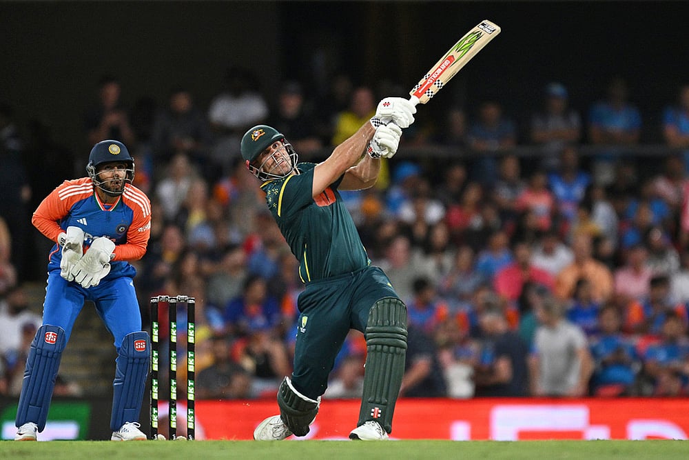India vs Australia 4th t20 cricket-Australias Mitchell Marsh