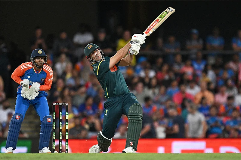 India vs Australia 4th t20 cricket-Australias Mitchell Marsh