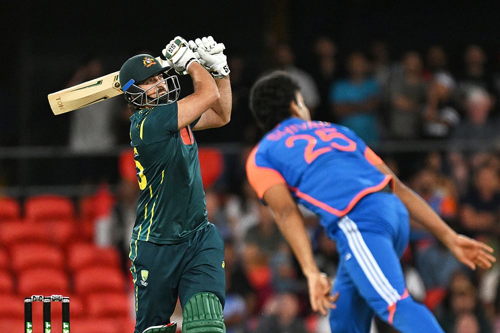 India vs Australia 4th t20 cricket-Australian batsman Tim David