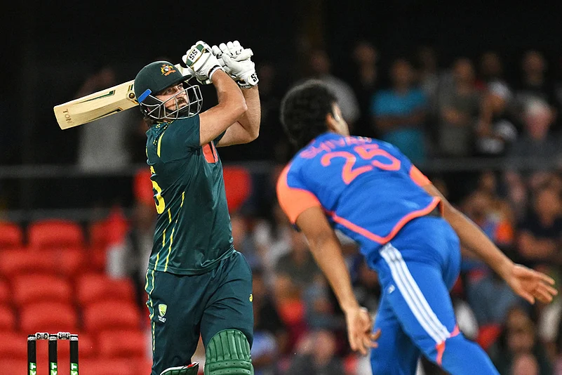 India vs Australia 4th t20 cricket-Australian batsman Tim David
