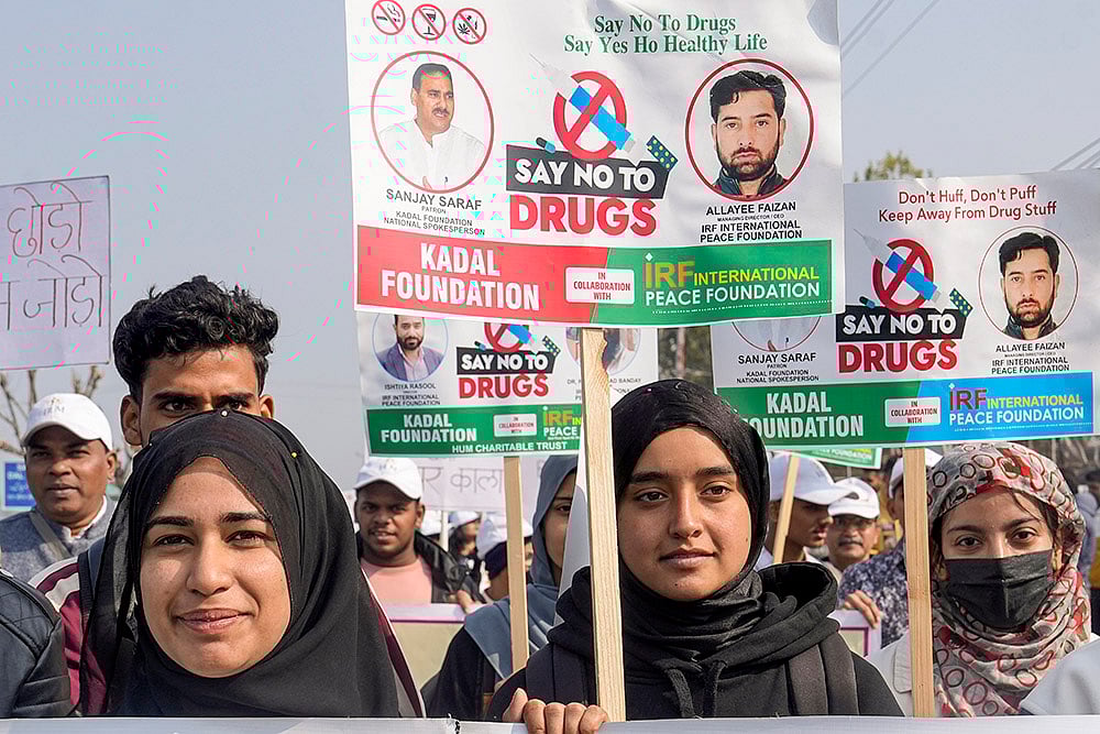 Anti-drug rally in Srinagar