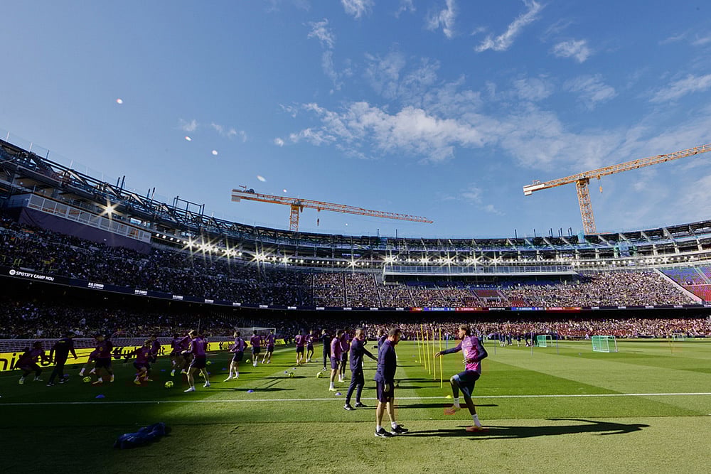 Spain Soccer FC Barcelona Camp Nou stadium