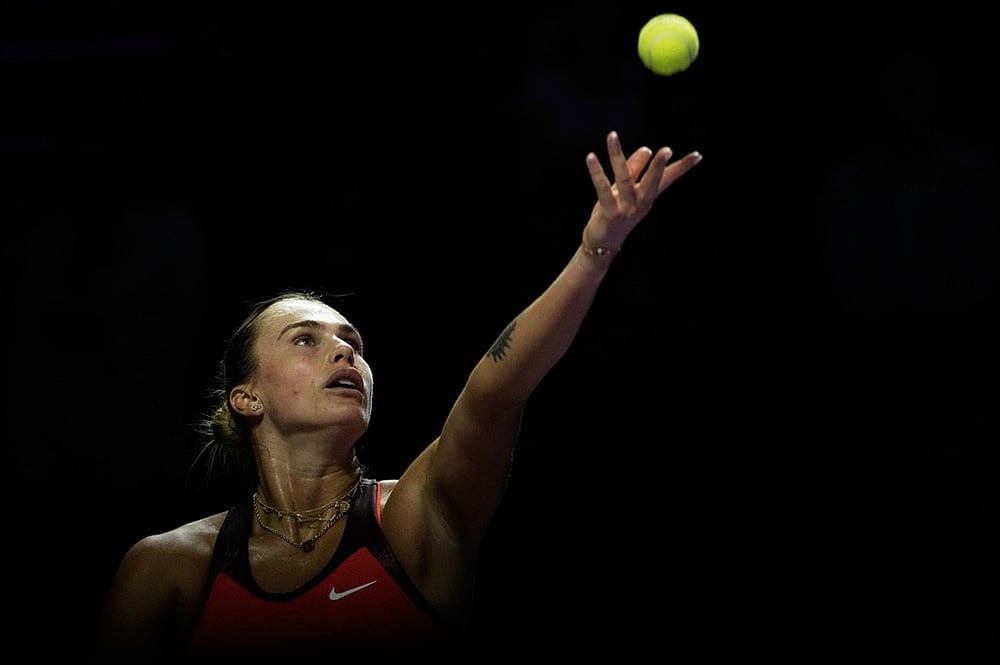 Saudi Arabia Tennis WTA Finals-Aryna Sabalenka