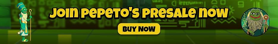 Pepeto presale ad banner