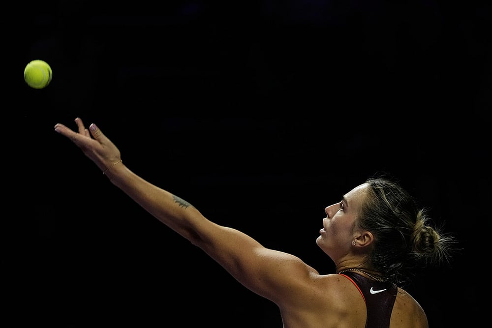 Saudi Arabia Tennis WTA Finals-Aryna Sabalenka