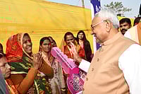Bihar’s New Voters: Young, Ambitious Women Driving A Generational Shift In 2025 Polls Facebook : Nitish Kumar addressing women