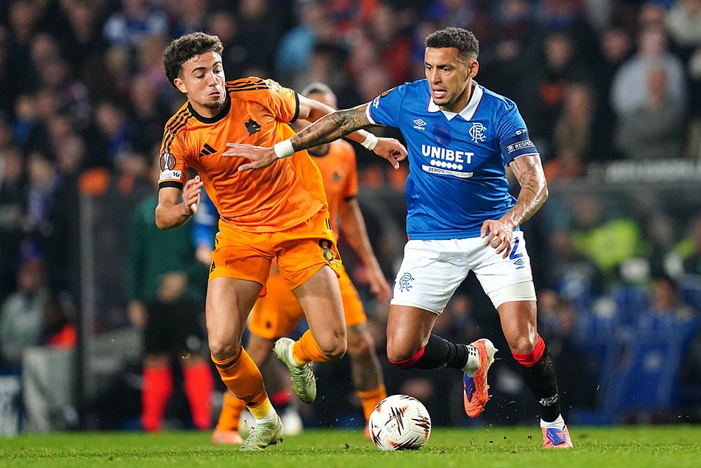 Europa League-Rangers Vs Roma-Rangers James Tavernier
